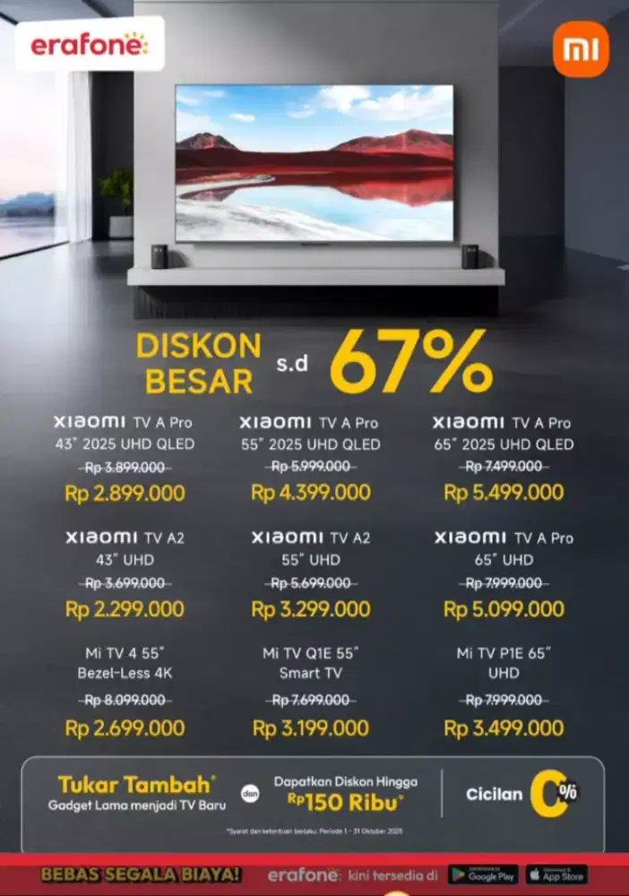 Promo mi yuk belanja pake kredivo