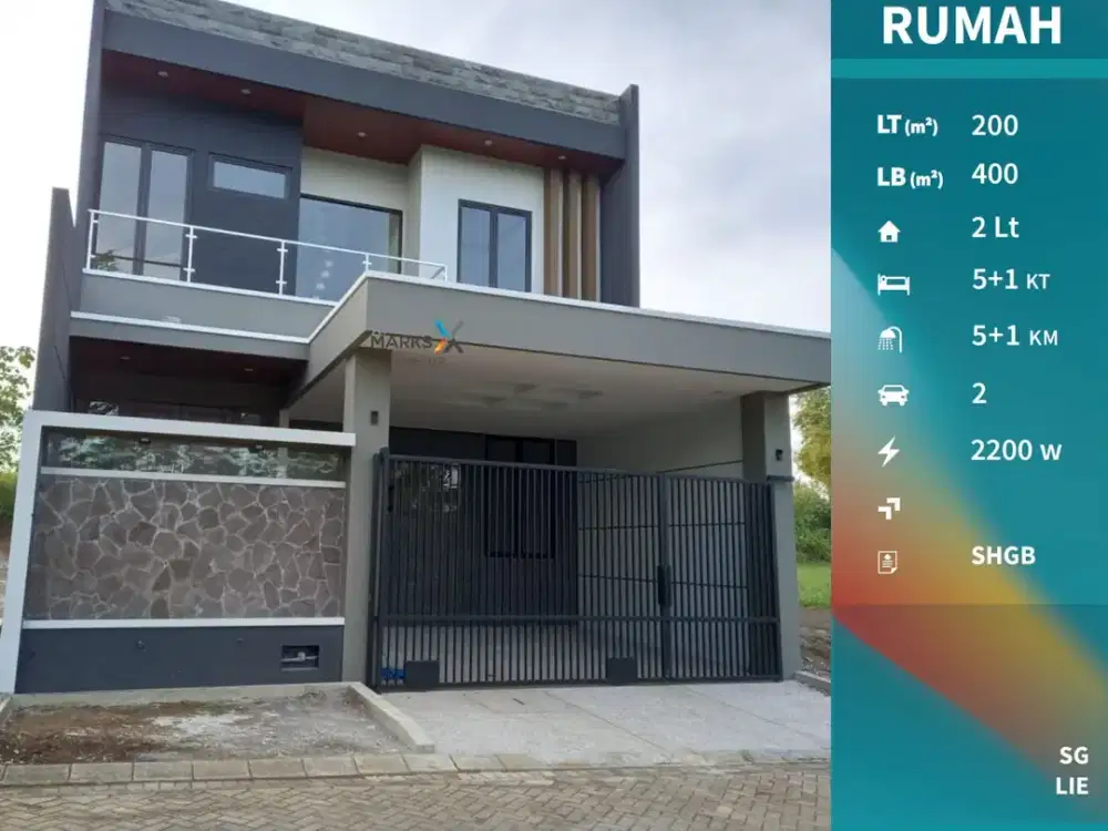 Rumah Modern Minimalis Baru Gress Dekat Binus Araya Malang(OLX573)