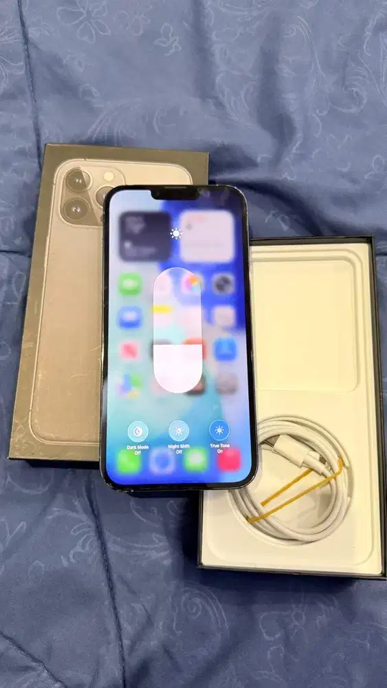 Dijual Iphone 13 Pro Max 128GB Blue Terdaftar Lengkap