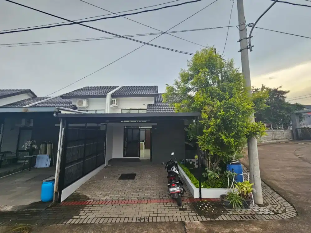 Disewakan rumah minimalis 1 lantai didalam cluster pusat kota bandung