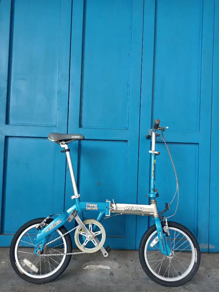 Sepeda lipat oyama folding specialist 16 inc aloy antik ( rare )