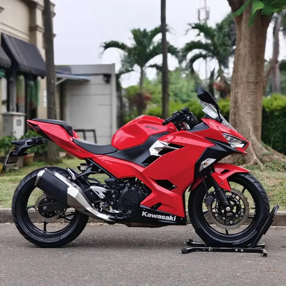 KAWASAKI NEW NINJA 250 FI MERAH 2018 KM RENDAH PAJAK PANJANG SUPERB