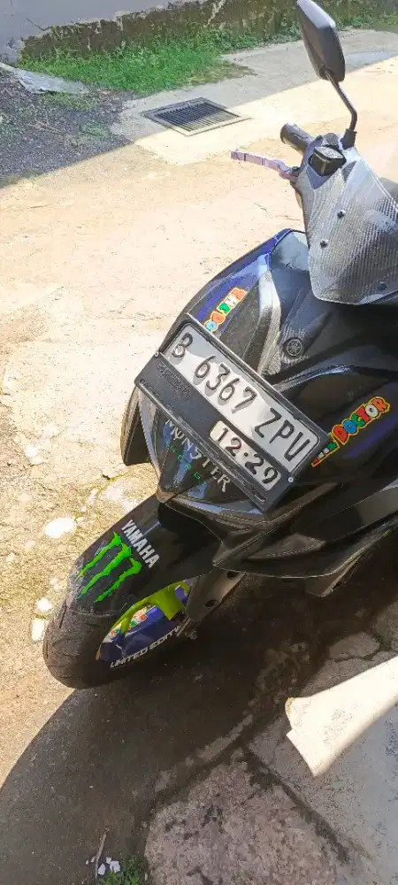 Aerox 2019 Lengkap stnk bpkb faktur