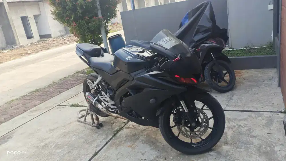 Yamaha r15 pajak+plat panjang