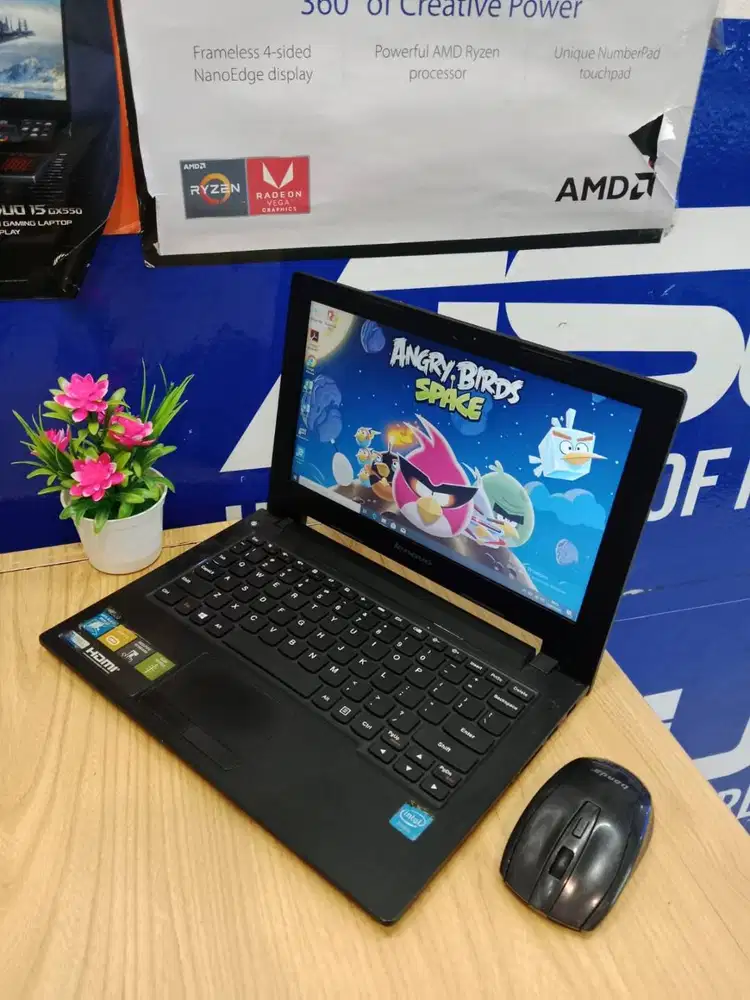 NOTEBOOK BUAT ANAK SEKOLAH LENOVO IDEPAD S20-30 SIAP PAKAI
