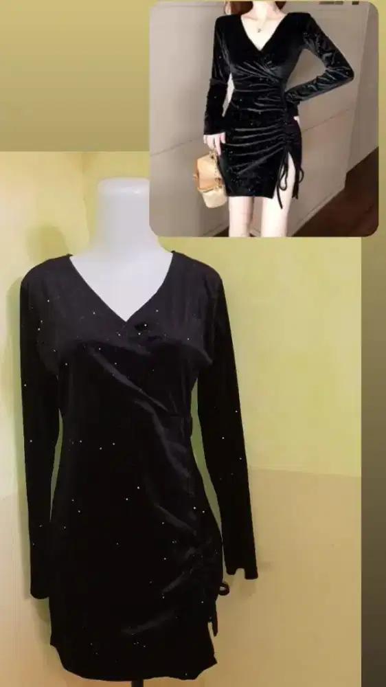 Preloved Dress hitam