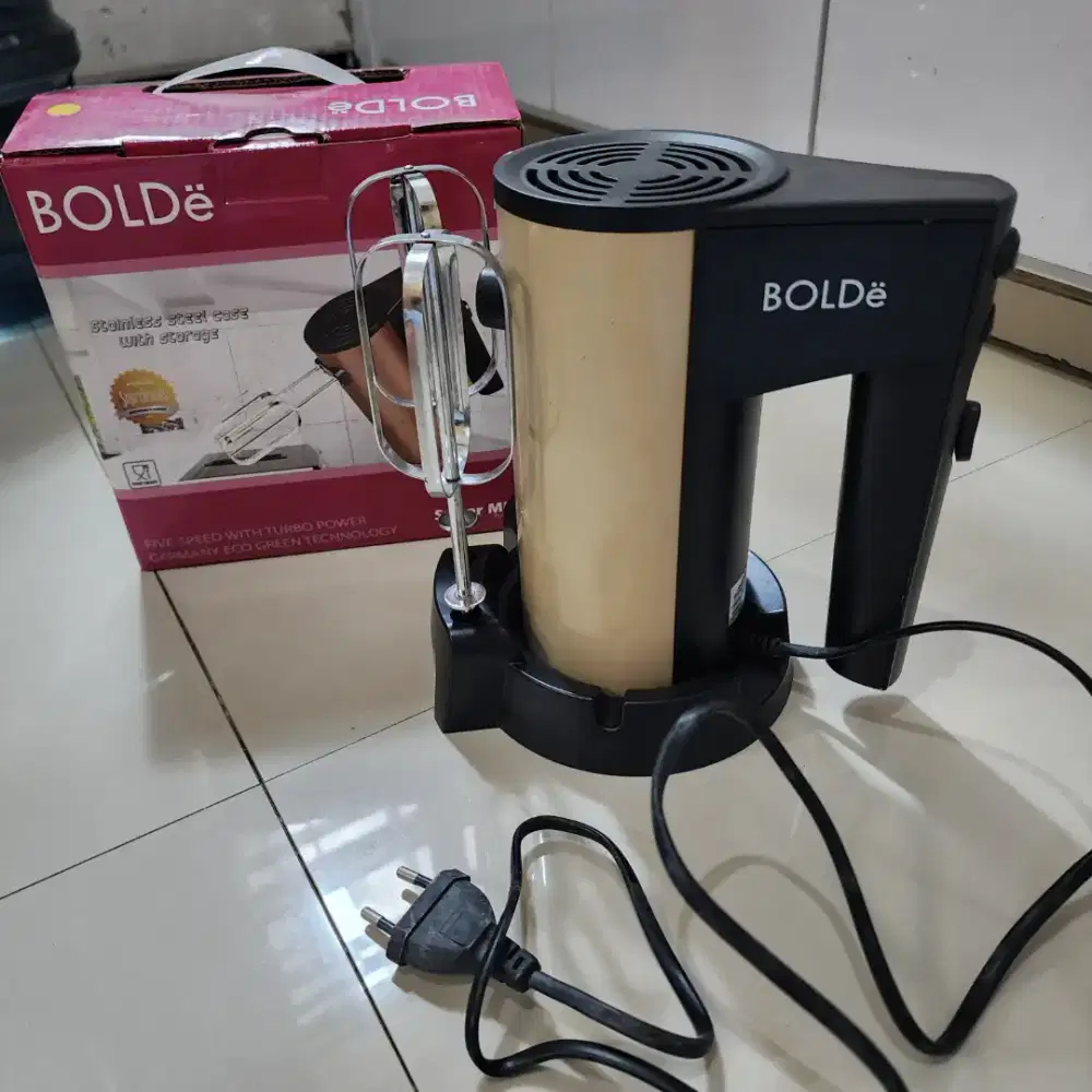 Mixer BOLDe Hand Mixer 250 watt (mixer roti) preloved
