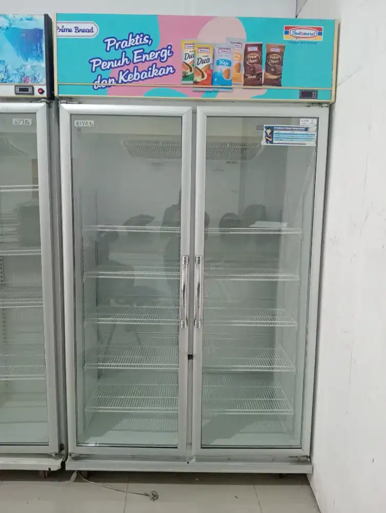 Showcase 2 pintu