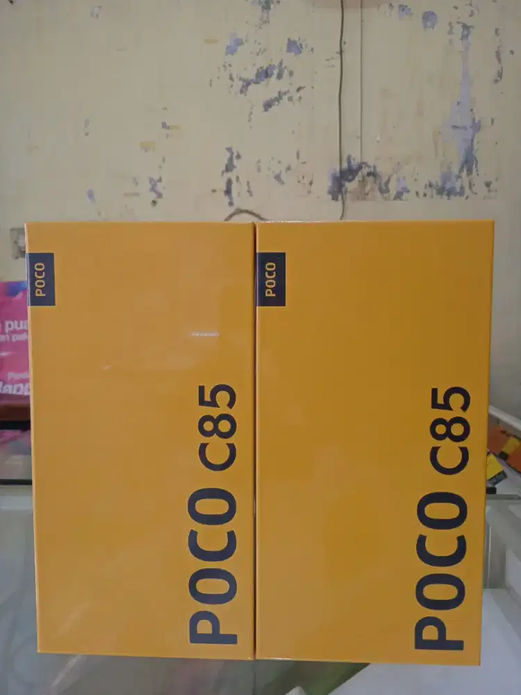 Redy POCO C85 6/128 NEW Garansi resmi 15bln
