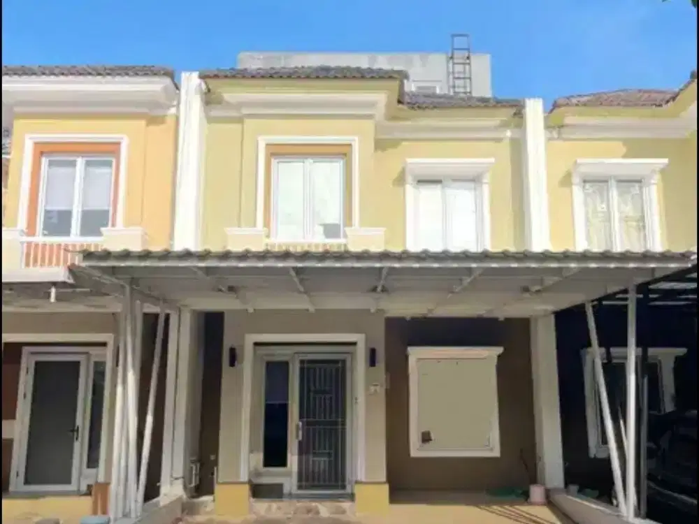 Rumah Full Renov Hadap Timur Cluster Monaco Gading Serpong