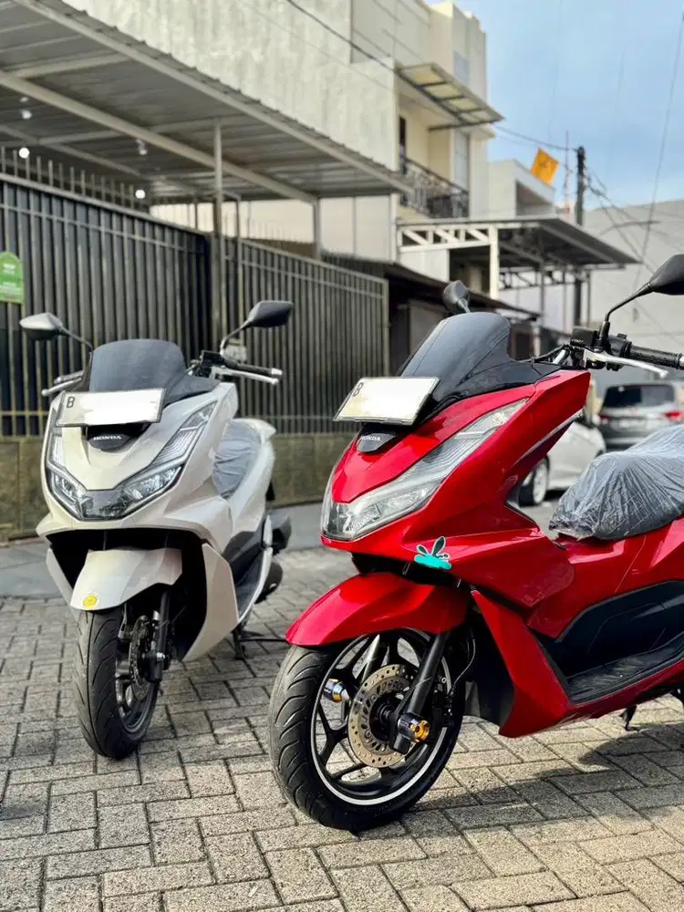 KM 300 PERAK❗️PCX 160 CBS 2024 PUTIH & MERAH BULAN 05-2025 / Bln 09