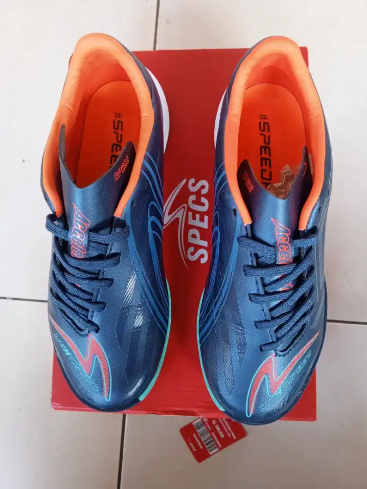 Murmer, Baru - Sepatu Futsal Specs ALS 4 Pro, Lengkap - Fullset, Ori