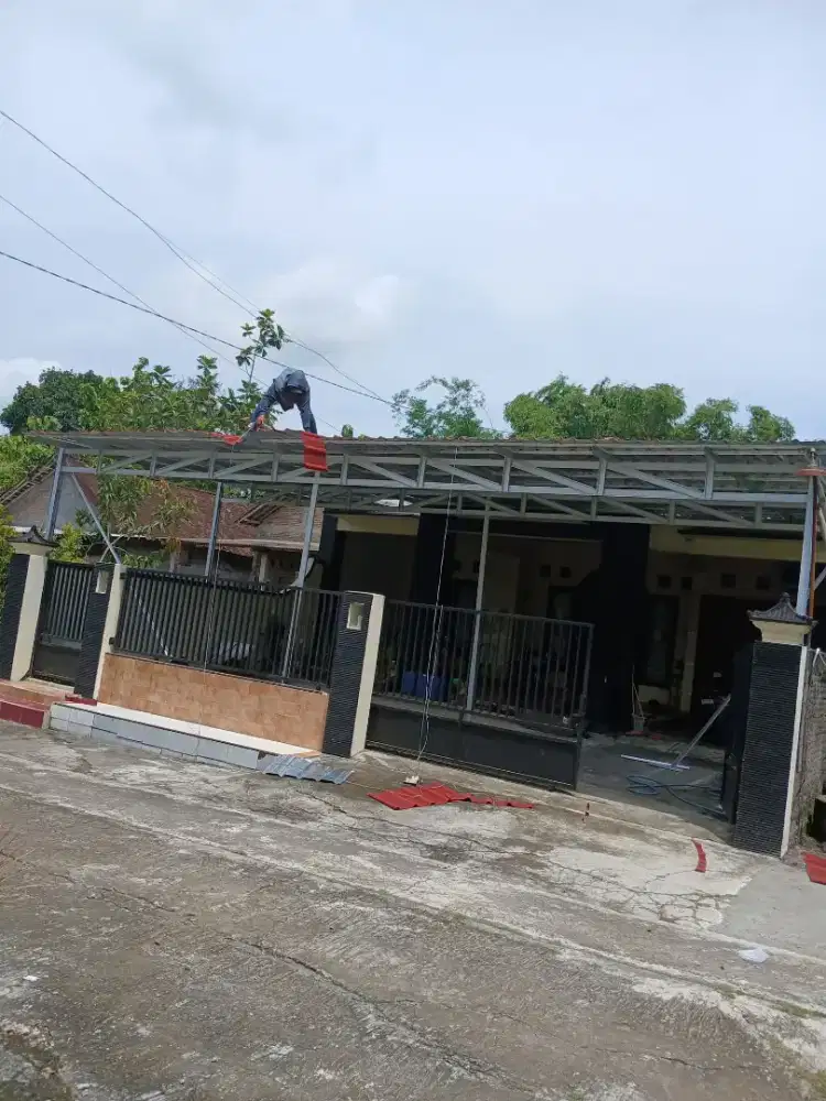 Tukang kanopi dan renovanis atap rumah