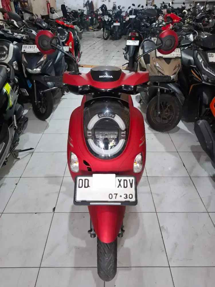 Honda Scoopy new keyles 110cc 2025 merah
