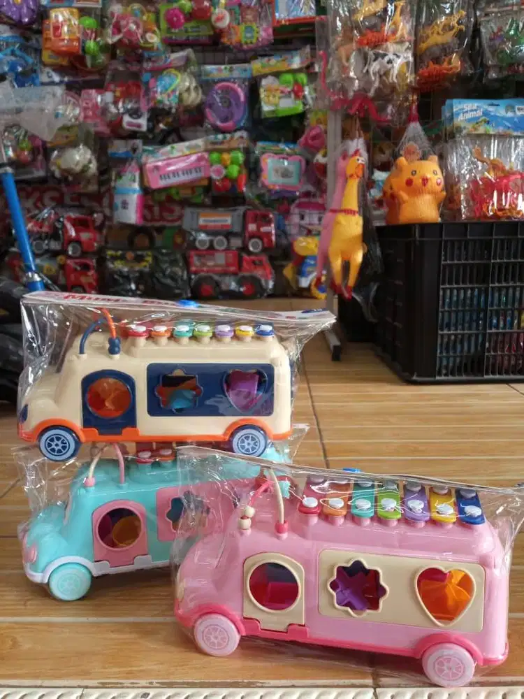 mainan anak music bass xylophone