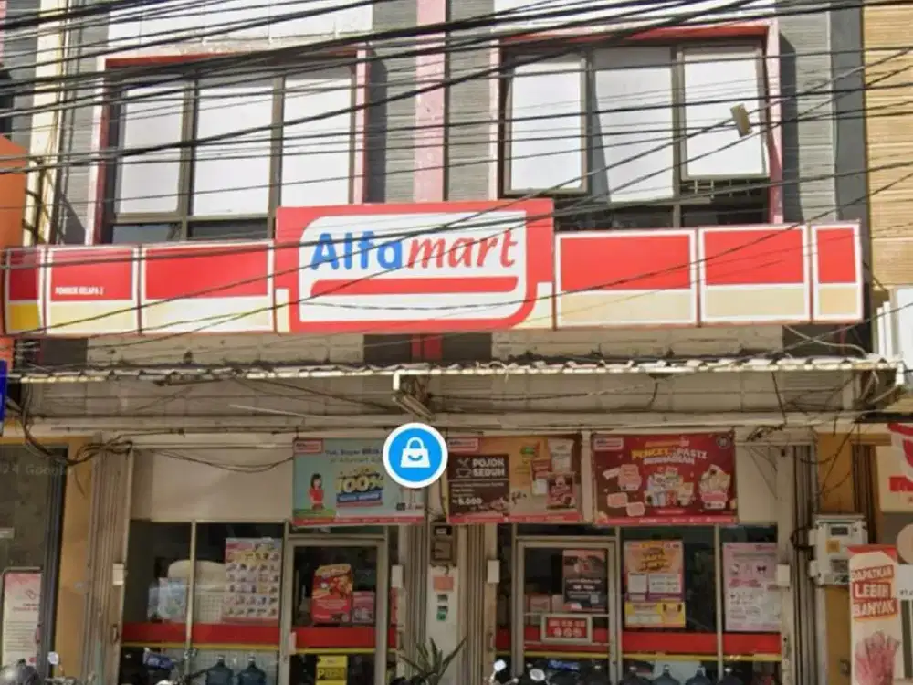 RUKO GANDENG EX ALFAMART 2 LT DI PONDOK KELAPA JAKARTA TIMUR