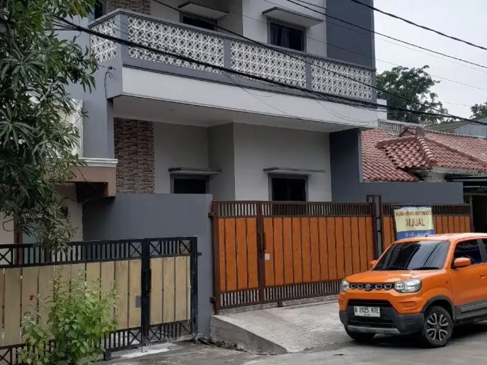 MURAH RUMAH BANGUNAN BARU 2 LT DI CLUSTER HARAPAN INDAH BEKASI UTARA