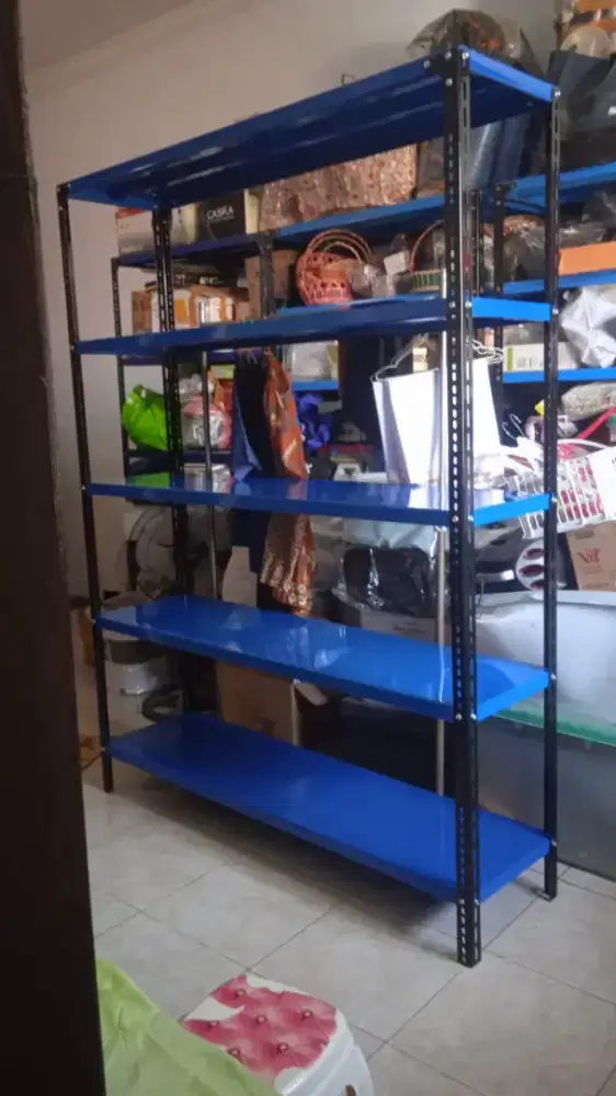 Rak besi rak gudang rak serbaguna