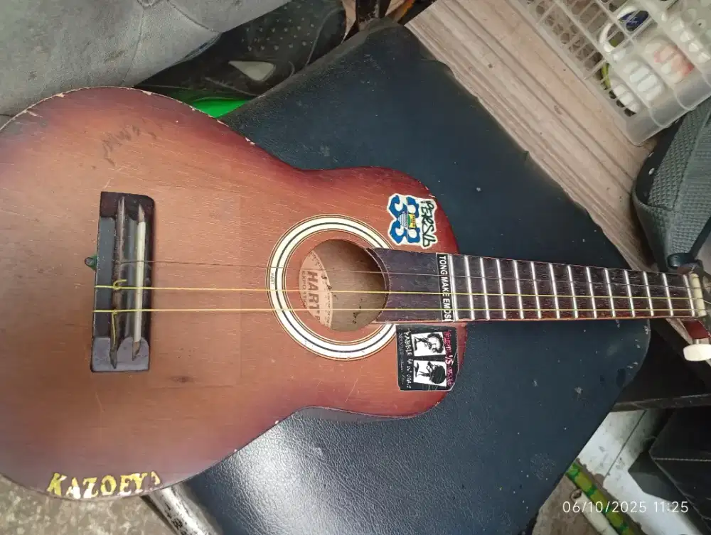Gitar kecil bekas