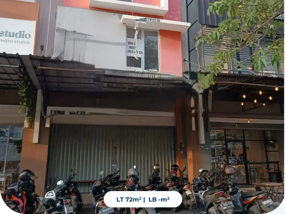 Ruko Dijual, Grand Boulevad, Pusaka Rakyat, Taruma Jaya, Bekasi, Jawa Barat