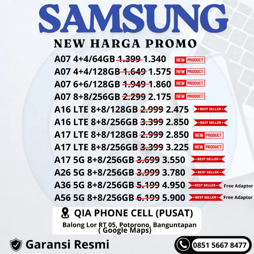 PROMO SAMSUNG MURAH BISA COD