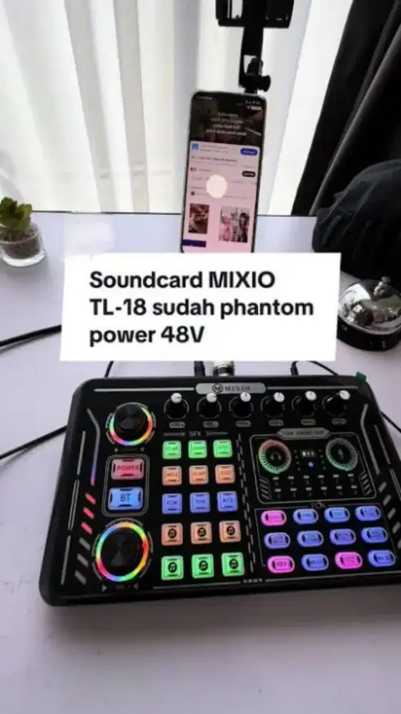 Soundcard Mixio TL 18