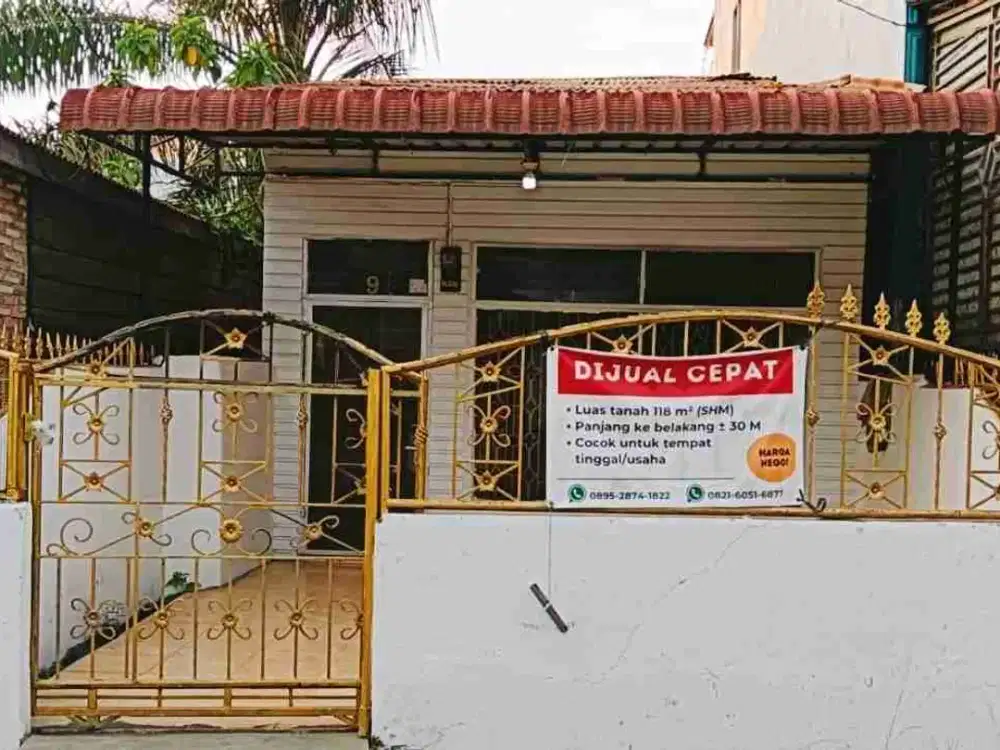 [DIJUAL CEPAT] Rumah Strategis SHM – Keramat Agis, Tanjung Balai Asahan