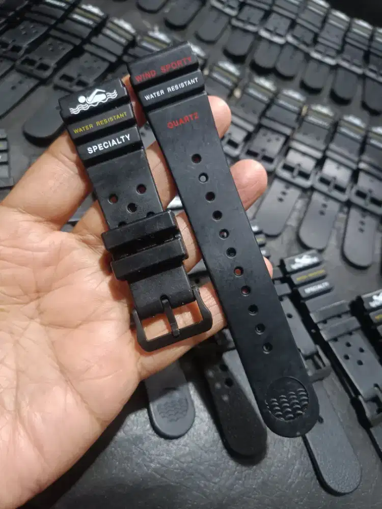 Tali jam tangan citizen seiko diver quartz vintage nos