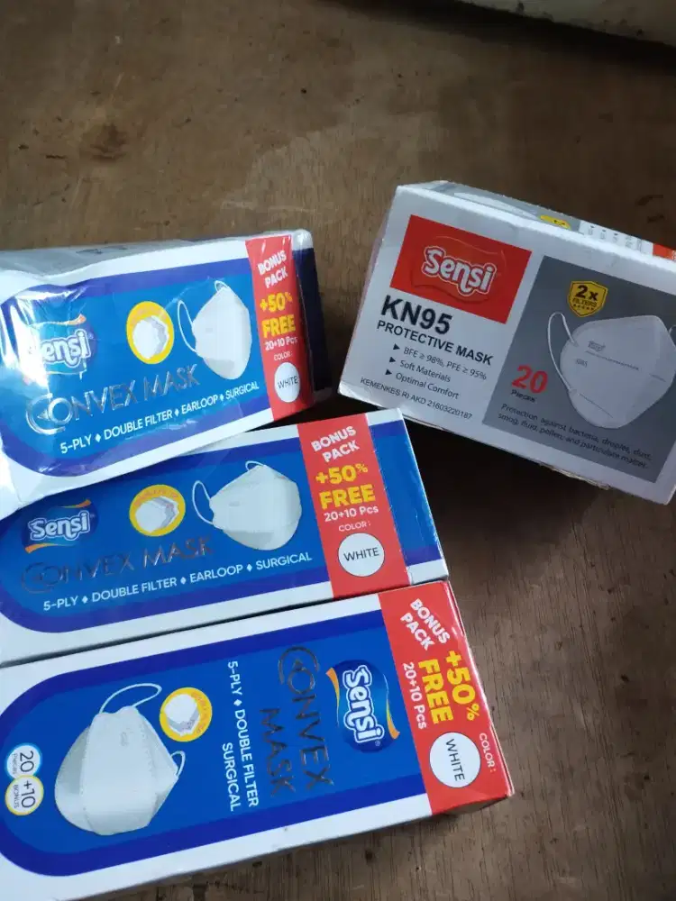 Masker sensi 5 ply