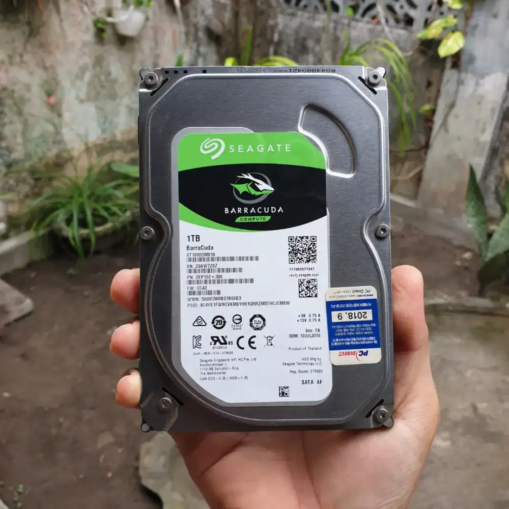 Harddisk PC Seagate Baracuda 1Tb