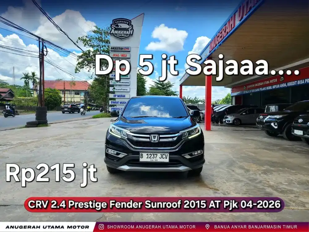 Dp5jt CRV Prestige Sunroof 2015 AT Pjk04-2026