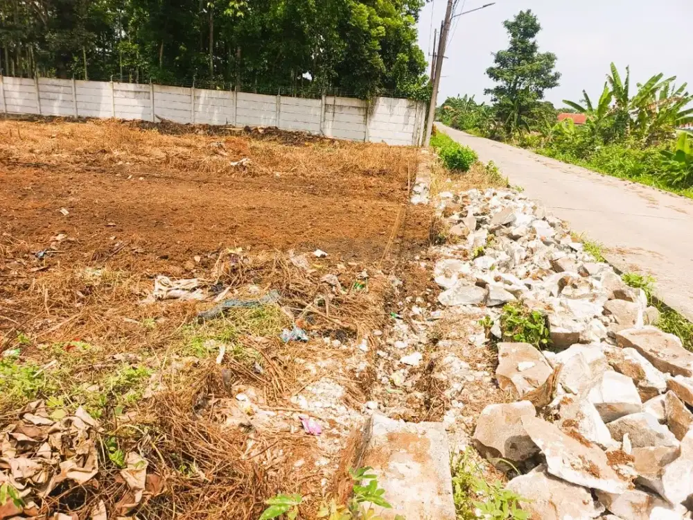 Dijual tanah kavling 1jtan/m2 dekat stasiun Jatake