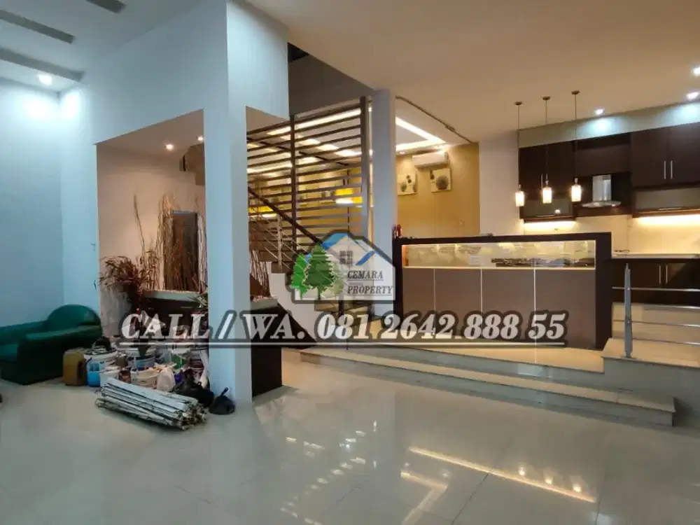 DIJUAL VILLA KOMP CEMARA ASRI JALAN ORCHID