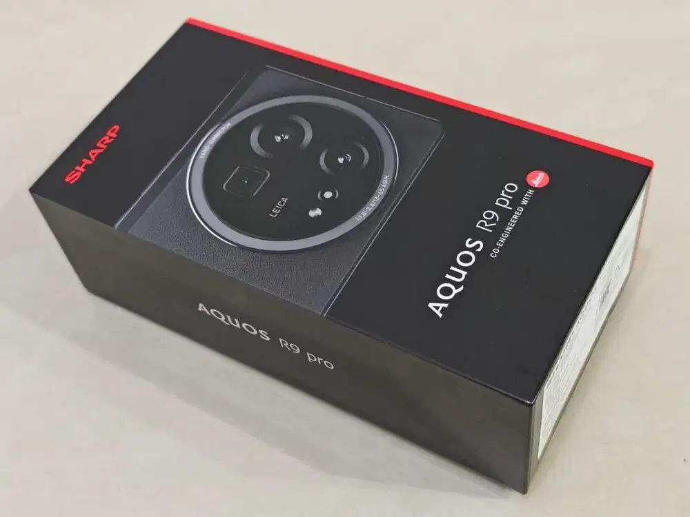Sharp Aquos R9 Pro 5G 512Gb Leica exkado resmi 14 15 x8 x100 x200 pura