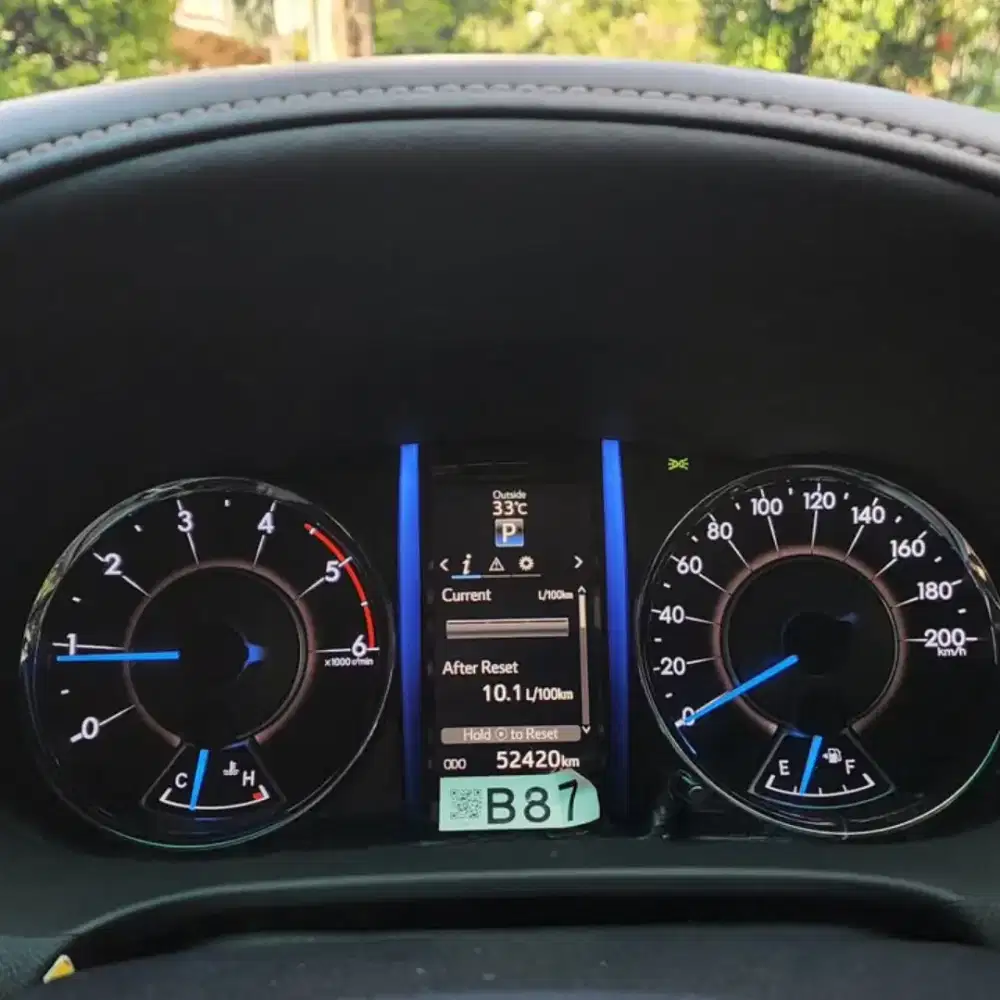 KM 50 RBan RASA BARU. Toyota Fortuner VRZ 2018 2.4cc Putih