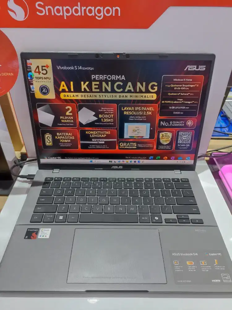 Laptop Asus Vivobook S S3407QA