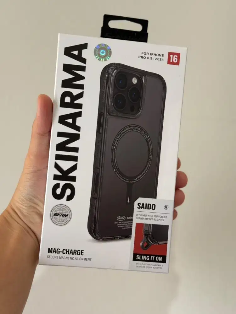 Skinarma SAIDO Case for iPhone 16 Pro Max Magsafe Charge & Anker
