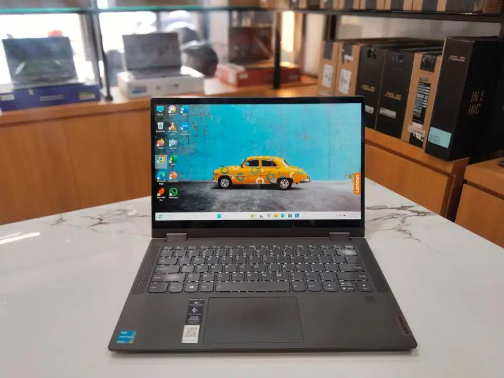 LENOVO IDEAPAD FLEX 5 14ITL05 PENTIUM GOLD 7505/RAM4GB/SSD256GB/MULUS