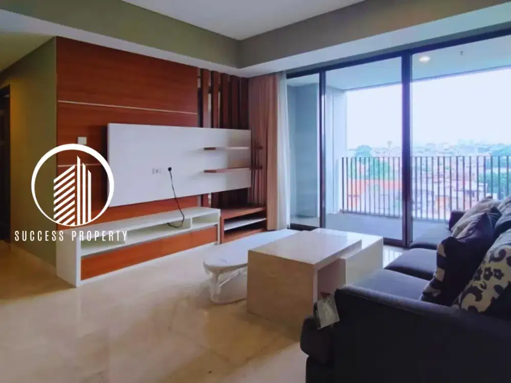Apartemen 1Park Avenue Tower King Low Floor 3BR Furnished Siap Huni