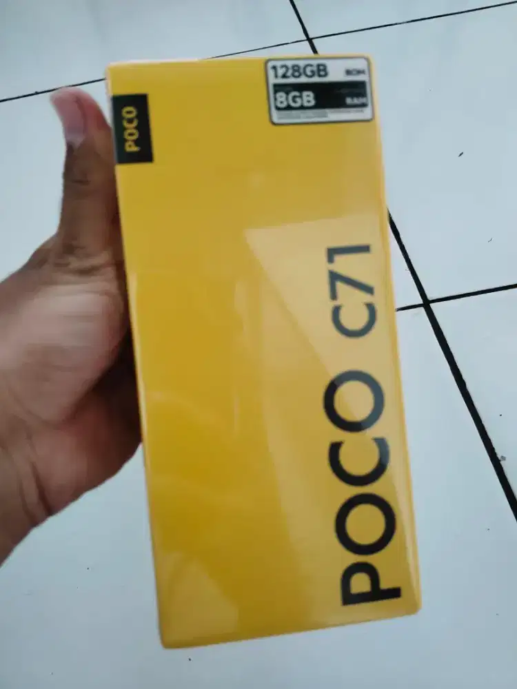 Poco c71 4/128 baru
