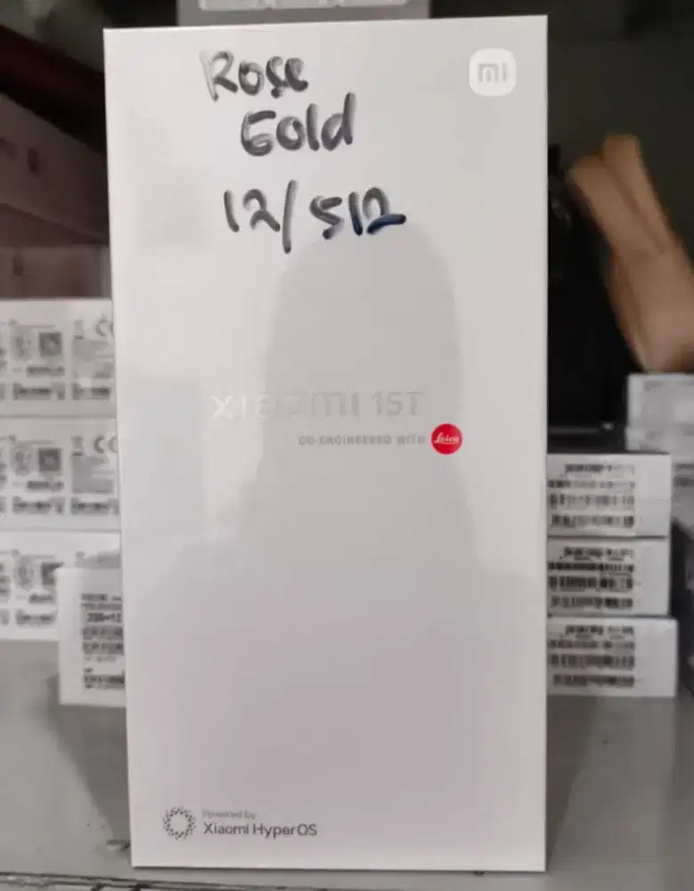 Xiaomi 15T 12GB+512GB Rose Gold BNIB Garansi Resmi Indonesia