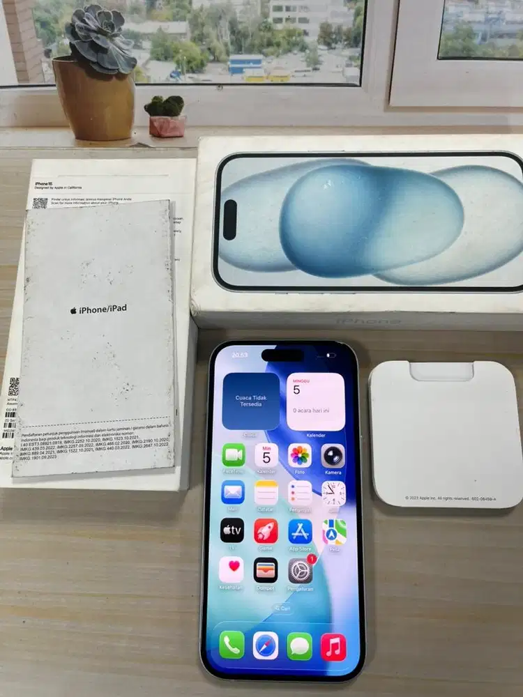 iPhone 15 128gb Blue iBox Fullsett
