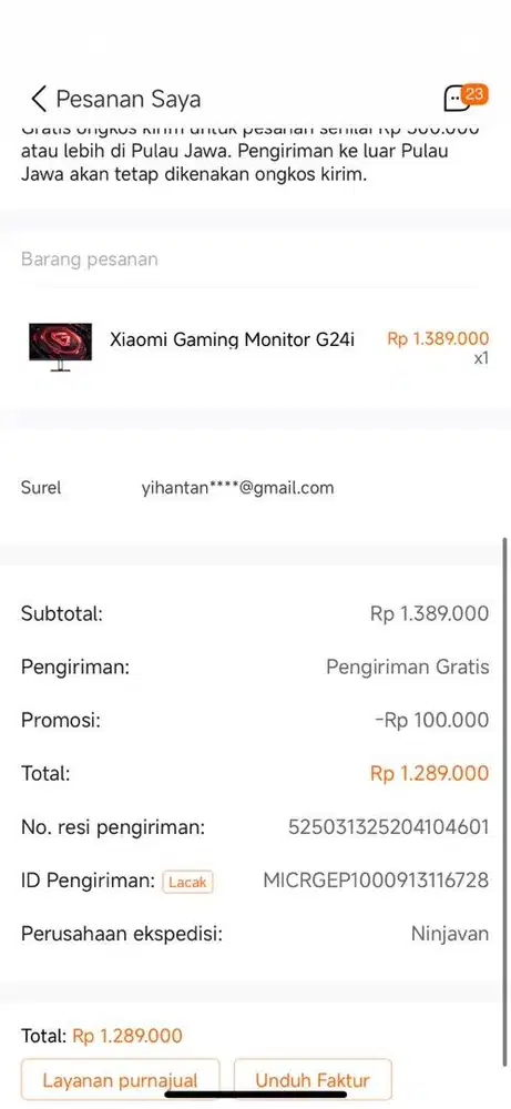 XIAOMI GAMING  MONITOR G24i