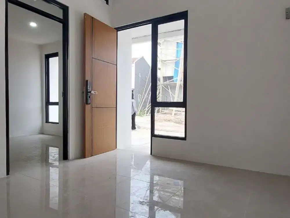 Rumah siap huni di dekat stasiun depok SHM LT 91 harga 500jtan