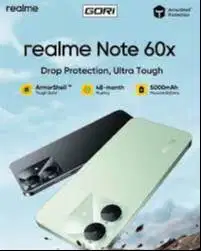 REALME NOTE 60X (4/128) NEW GARANSI RESMI NASIONAL