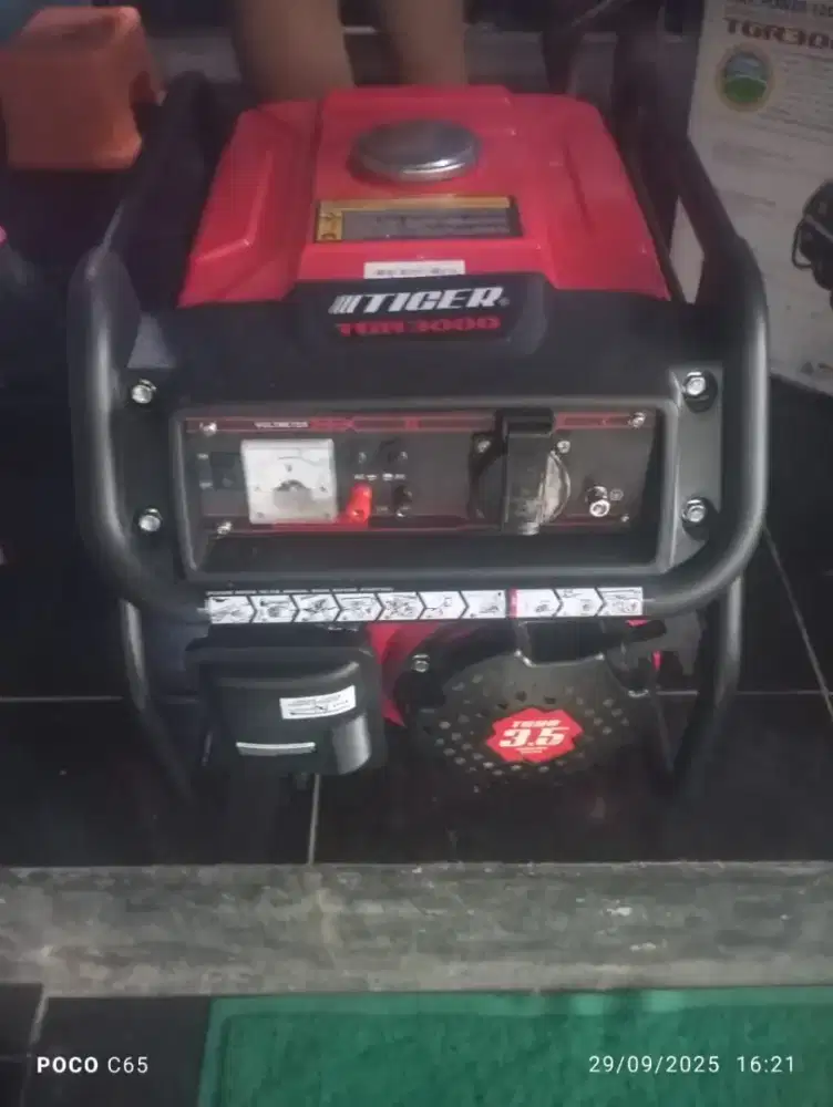 Ganset tiger  900v