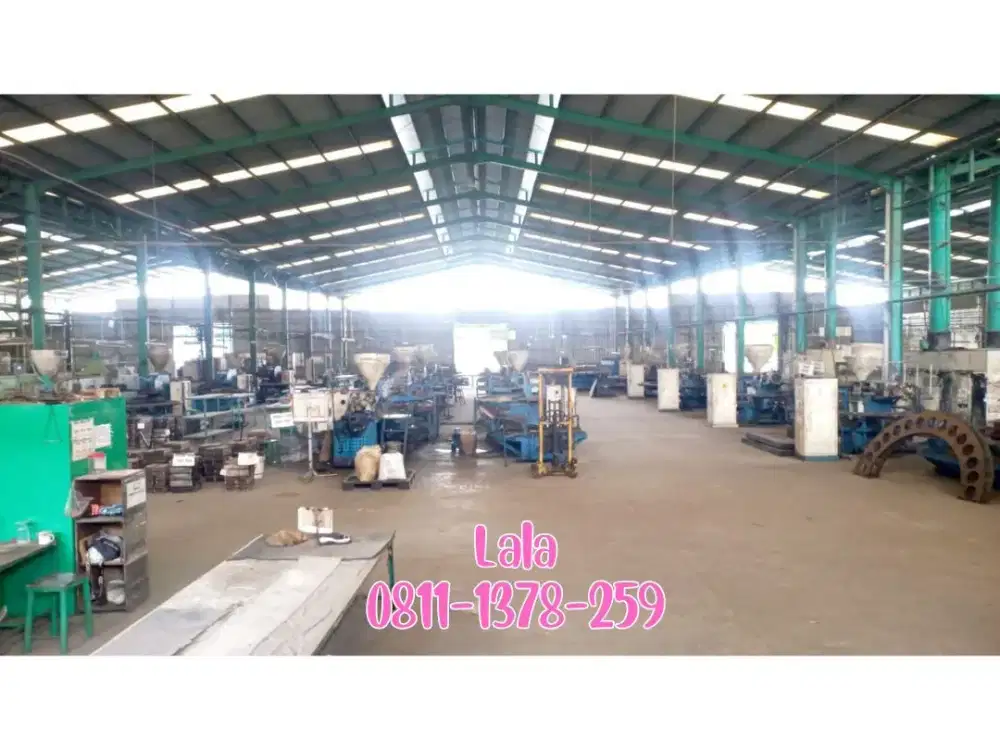LOKASI INDUSTRI AKSES MUDAH GUDANG 22.000 METER LOKASI MAUK TANGERANG