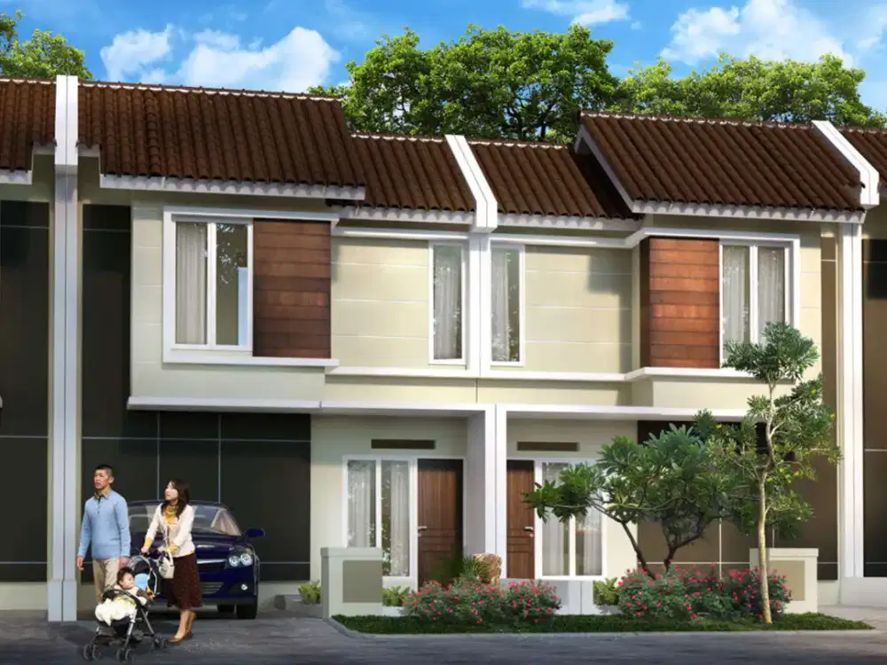 DIJUAL RUMAH HITUNG TANAH PURI SURYA SIDOARJO GEDANGAN