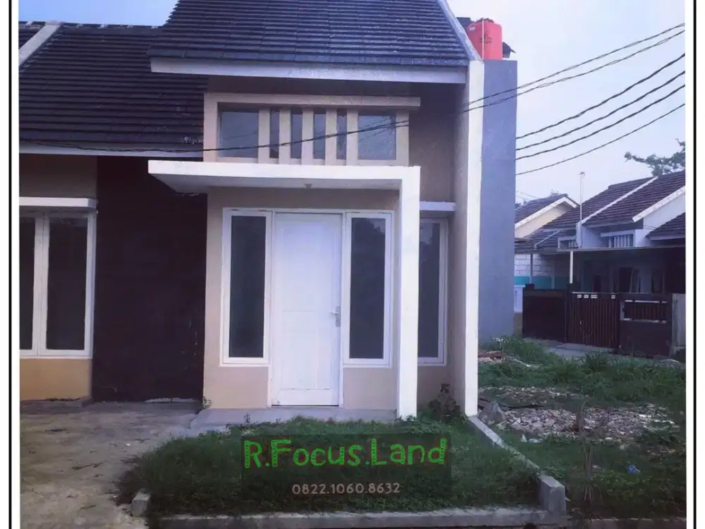 Rumah Cluster Luas 155 dekat stasiun poris  di CIPONDOH