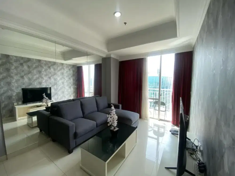 Disewakan apartemen 2 bedroom 2 bathroom fully furnished